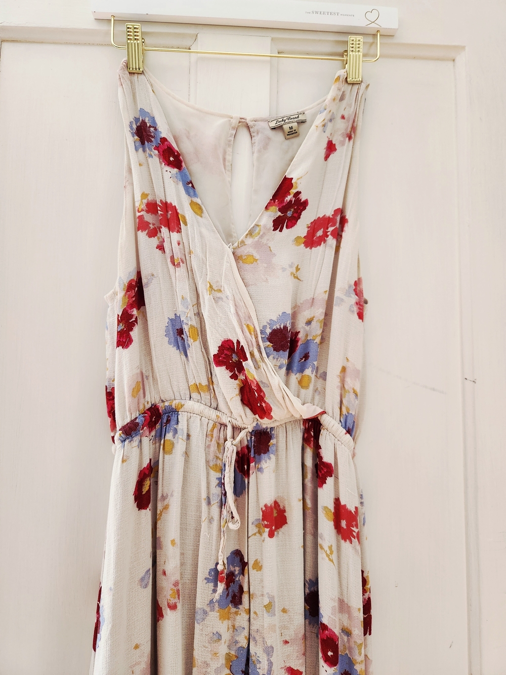 Lucky Brand Medium Floral High-Low Dress - Great for Breastfeeding/nursing!